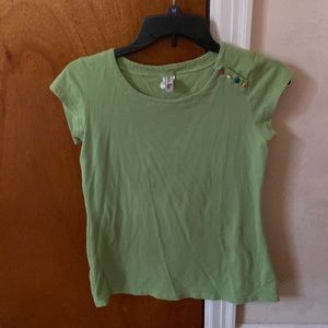 Early 2000s Lost Green Tee size Large